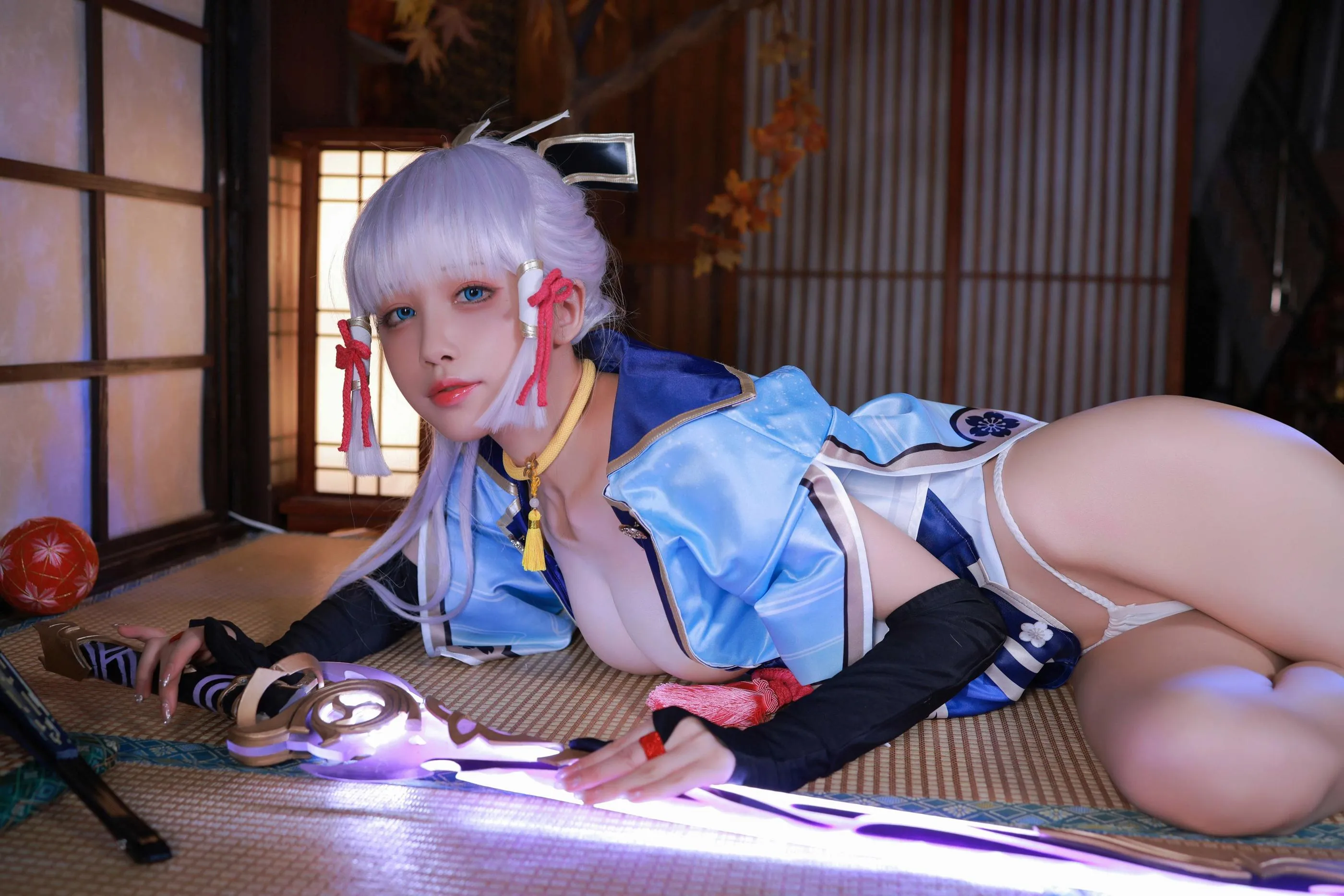 水淼Aqua – NO.99 神里绫华 [58P]插图8